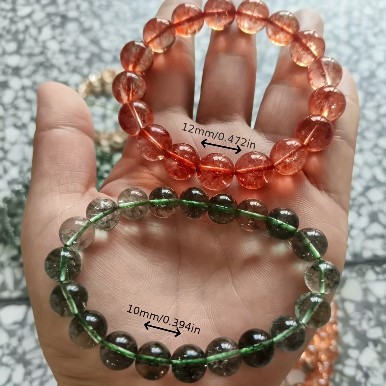 Couples' Natural Crystal Explosion Bracelet, Fashionable Gift